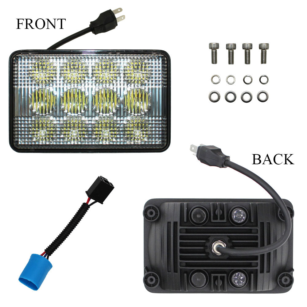 5000/6000/7000 Series Tractor LED Replacement Headlight Fits John Deere