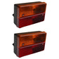 Qty 2: Rear Stop Light Assembly Fits JCB Replaces 700/23600