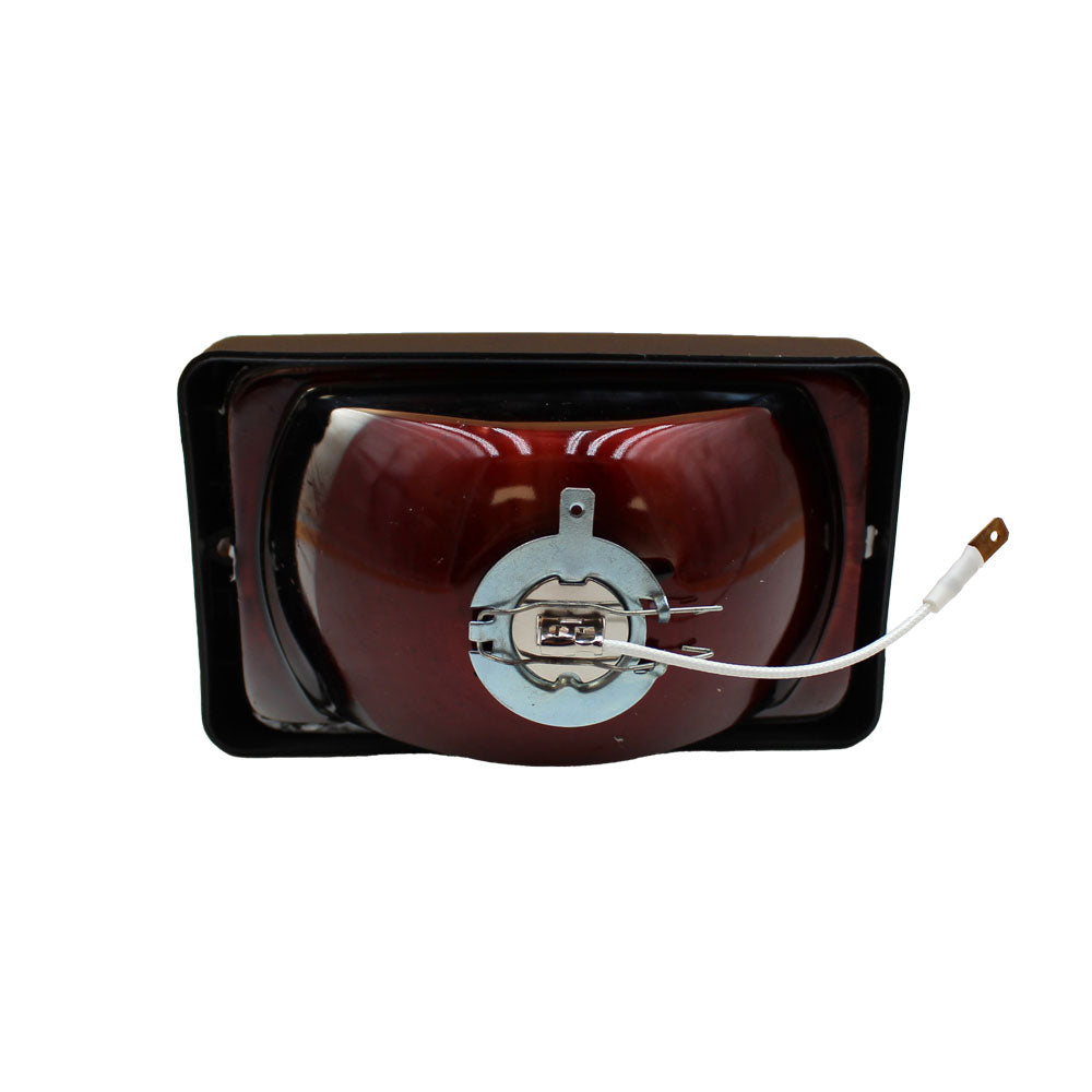 Fits JCB BACKHOE - FRONT & REAR WORKING LIGHT 12V WITH BULB (PART NO. 700/31800)