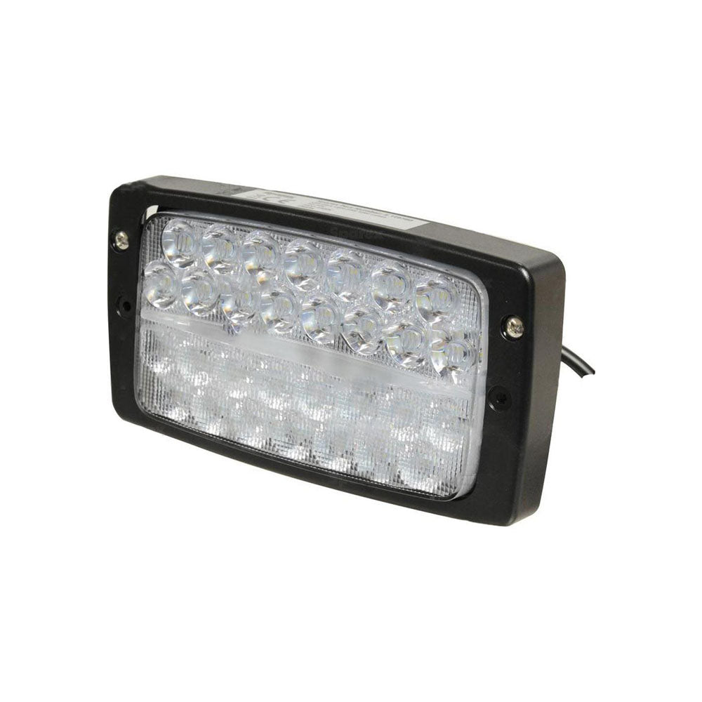 S.119780 LED Work Light, Rectangular, 5400 Lumens - Fits Fendt; Fits JCB