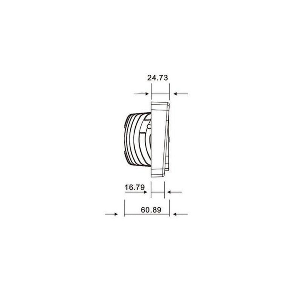 S.119780 LED Work Light, Rectangular, 5400 Lumens - Fits JCB