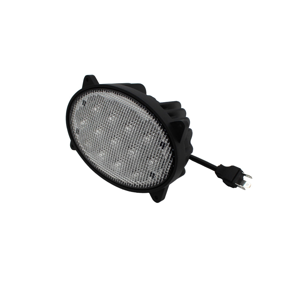 12V LED Oval Headlight Fits John Deere 4930 Flood Off-Road Light