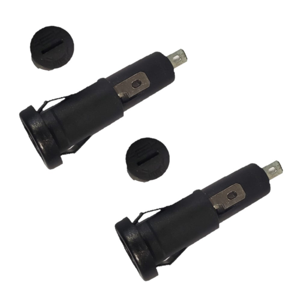 Qty 2: Fuse Holder
 Fits Massey Ferguson Replaces 186216M91