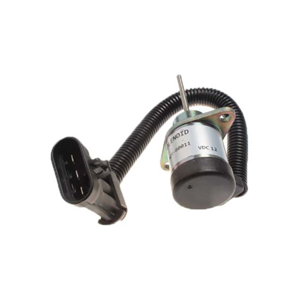 Fuel Shutoff Solenoid 1503ES-12A5UC4S Fits Kubota Woodward Syncro V2203 V2003