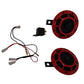 Grill Mount 12v Red Super Loud Horn Set Fits Nissan 370Z GT-R Maxima Altima Juke
