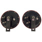12V Red Grill Horn Set Fits Universal Products Replaces 12V-HORN