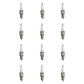 Qty 12: Spark Plug Fits Champion Replaces RN11YC