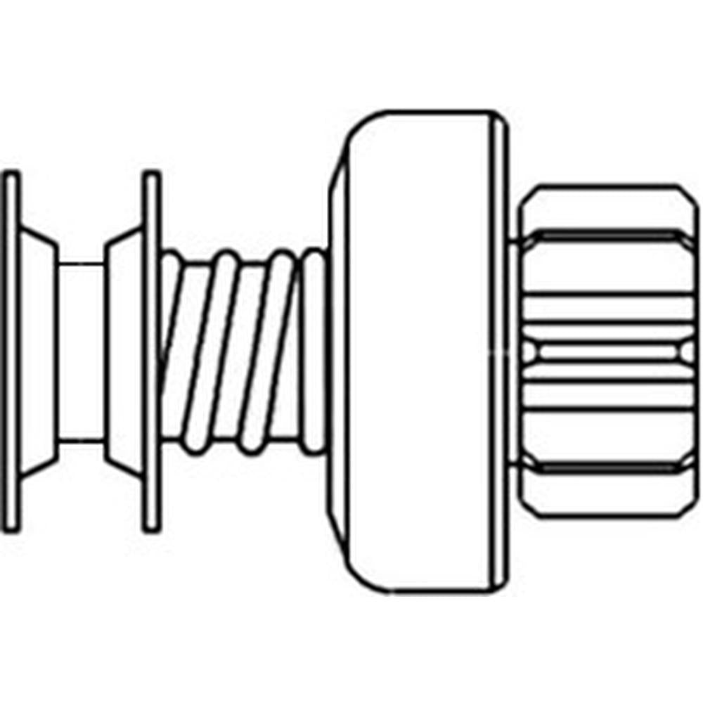Heavy Duty Starter Drive Fits Allis Chalmers Replaces ELS60-0112