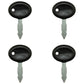 4 Pack Ignition Starter Switch Keys for various Fits Ford New Holland Fits