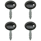 4 Pack Ignition Starter Switch Keys for various Fits Ford New Holland Fits