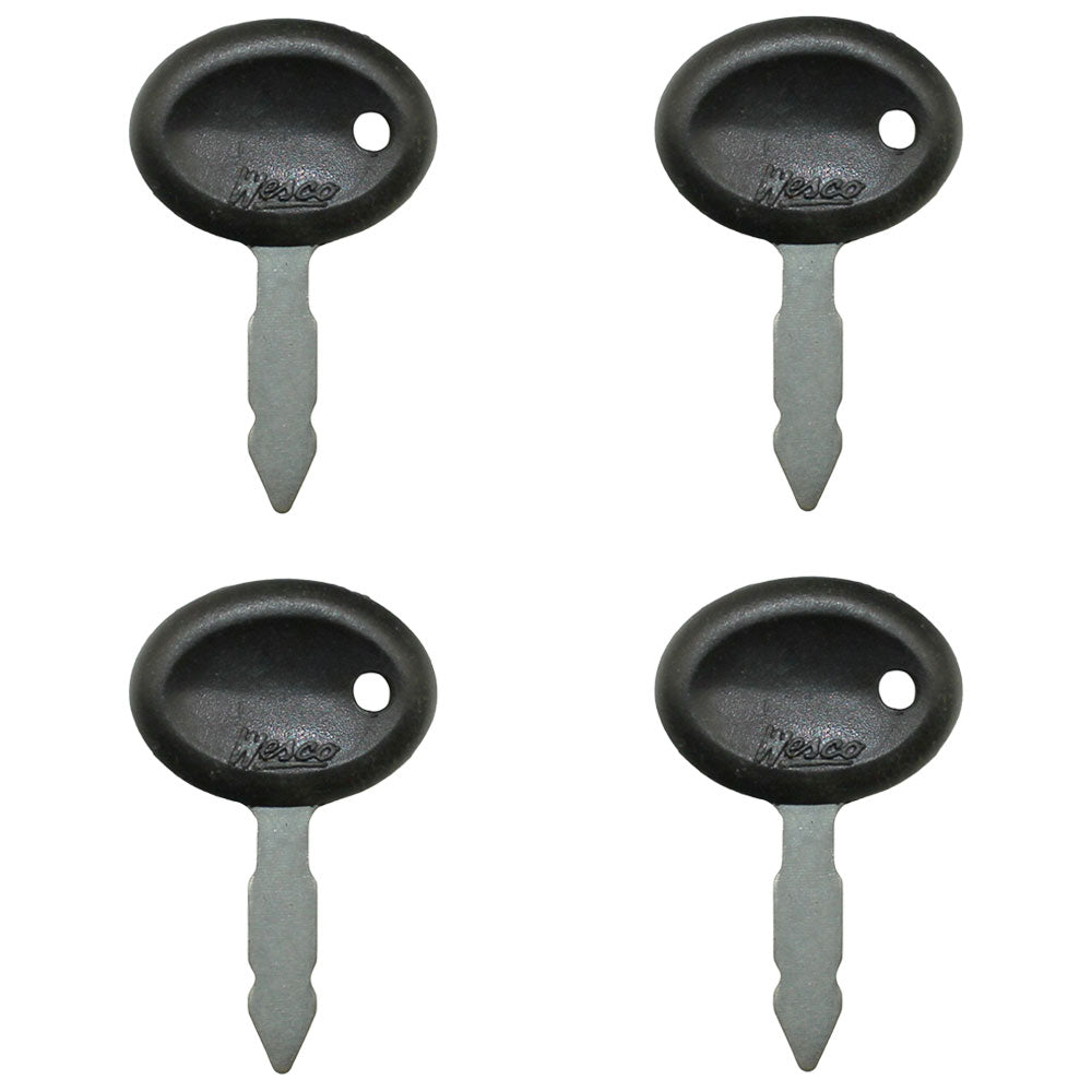 Qty 4: Ignition Key(s) Fits Massey Ferguson Replaces 1695447M1