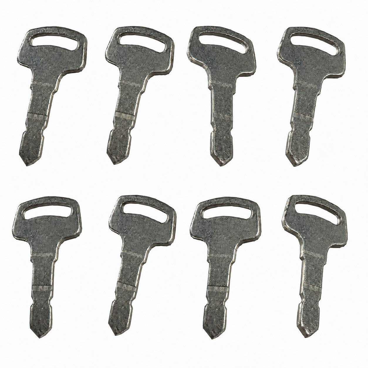 8 Ignition Keys SBA385210370 Fits New Holland T1010 T1030 T1110 T1510 T1520 T153