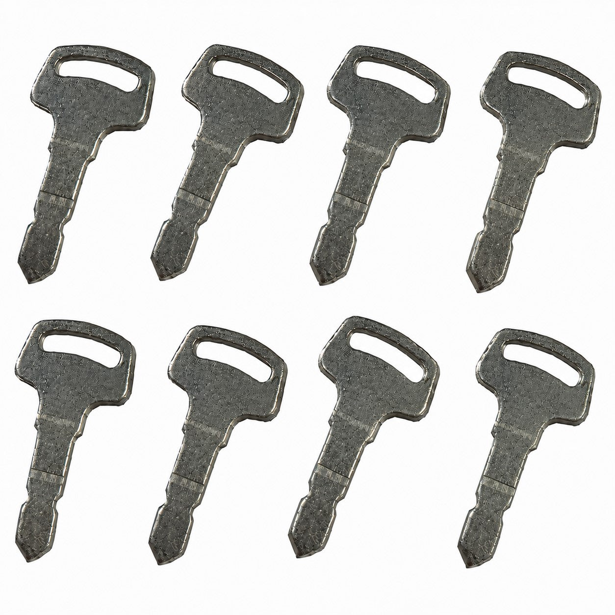 (8) Starter Keys Fits Kubota B3030 B3200 B3350 B7400 B7500 B7510 B7610 B7800