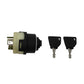 Ignition Switch 2 keys 701/80184 50988 85804674 Fits JCB Fits Case IH Deutz-Fahr