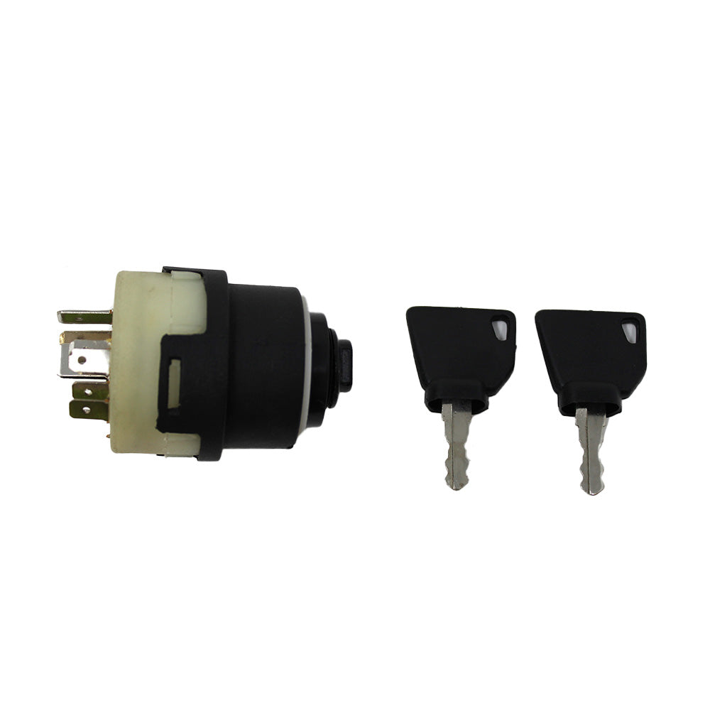 Ignition Switch 2 keys 701/80184 50988 85804674 Fits JCB Fits Case IH Deutz-Fahr