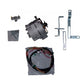 6 to 12 Volt Alternator Conversion Kit for Late Fits Ford 8N w Side Mount Distri