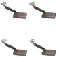 4Pc. Brush Set Fits E-Z-GO Medalist TXT Golf Carts 81-81200 Fits Hitachi 12 Volt