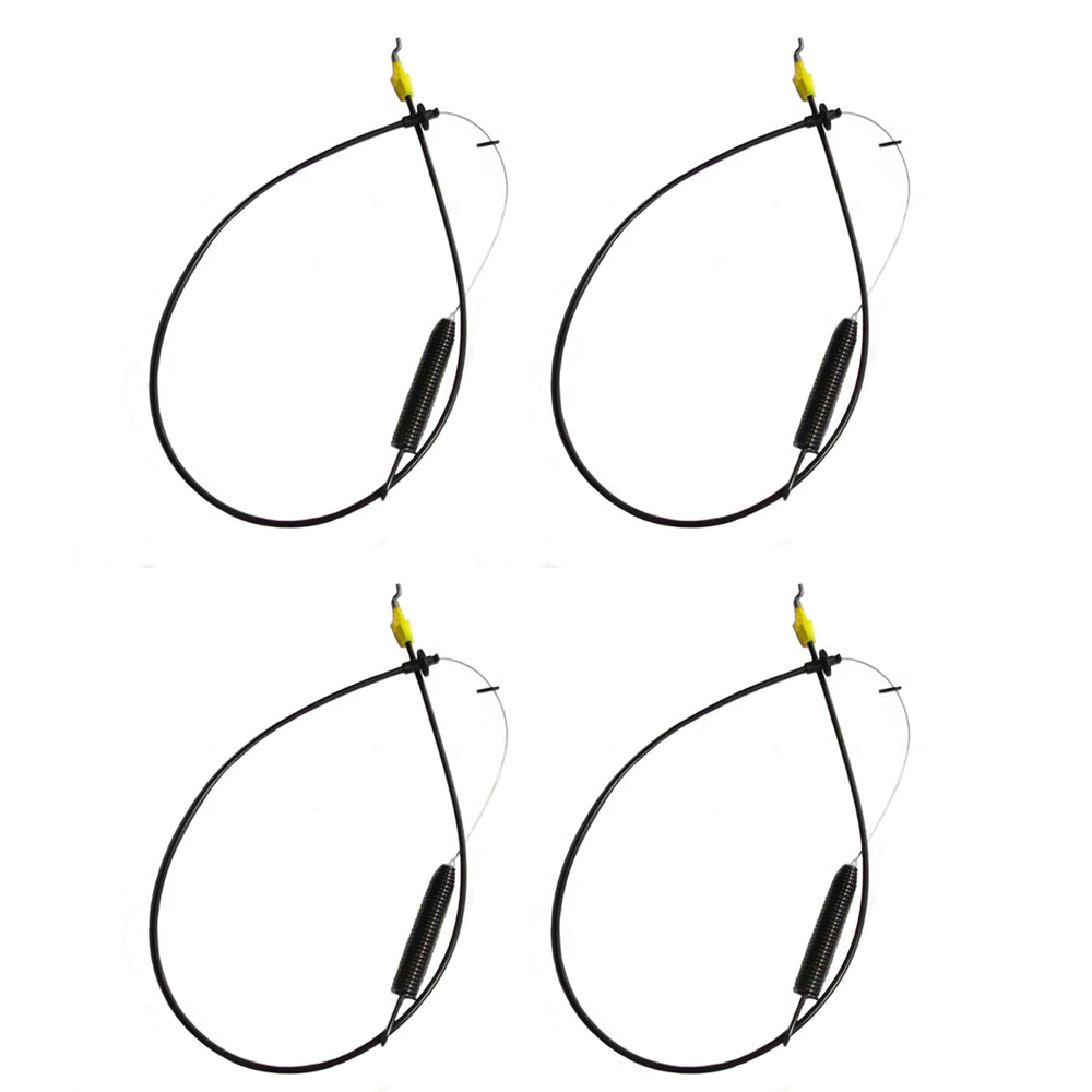 (Pack of 4) Deck Engagement Cable Fits MTD 746-0417A 7460417A Lawn Tractor Mower