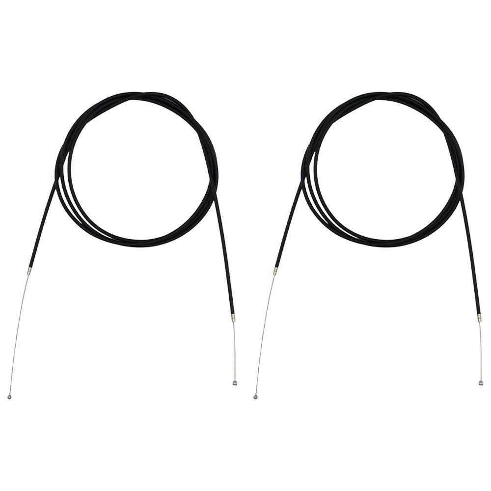 Pack of 2 100'' Throttle Cables Replaces Universal Go Kart Mini-Bikes Barrel