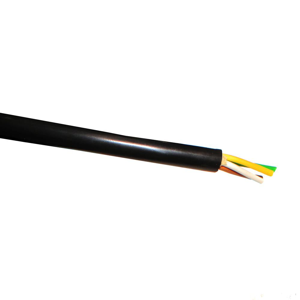 Trailer Light Cable Wiring Harness 4-Conductor 14 Gauge 4 Wire - 15' Length