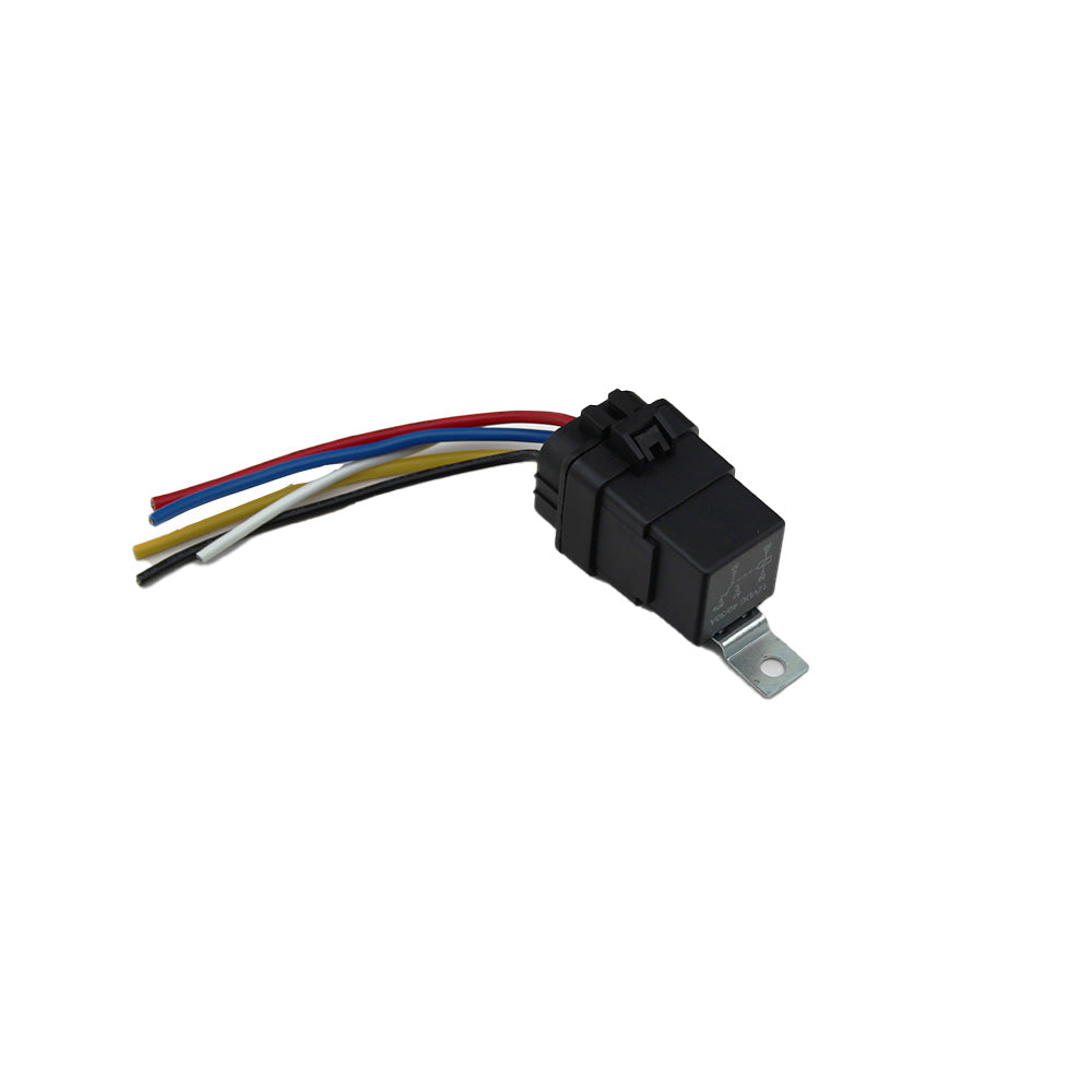 Universal 40A Weather Proof Relay w/Harness - Fits Cars Trucks Boats (SPDT)