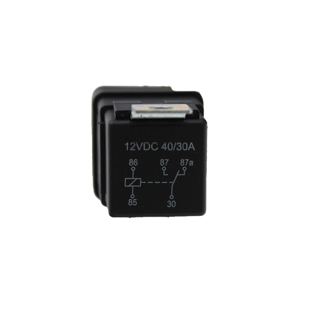 Heavy Duty 12 Volt 5 Pin Waterproof Relay with Wiring Harness 30 Amp