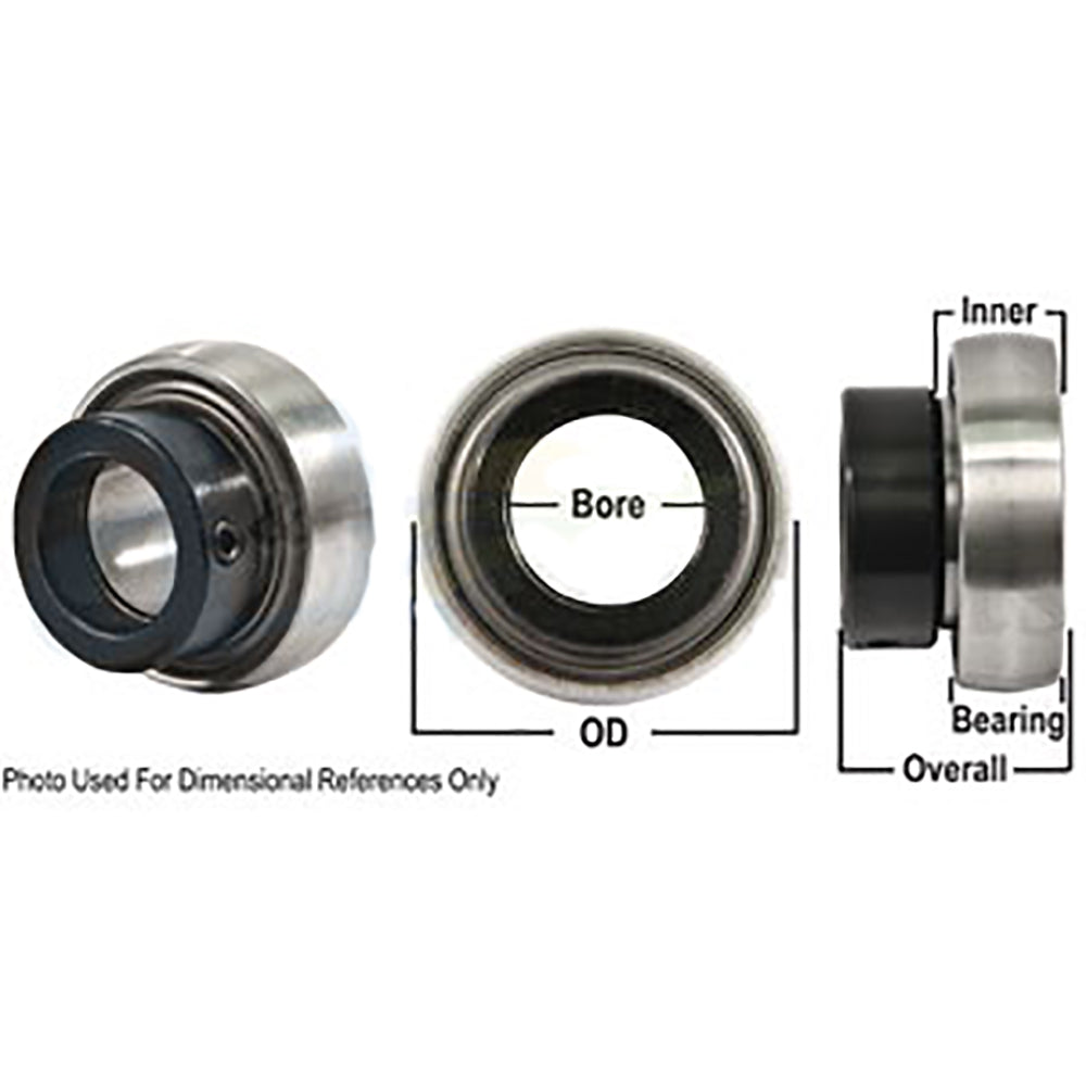 842736M1 71308951 Fits Massey Ferguson Bearing Combine Bore 1" Outer Diameter 2.