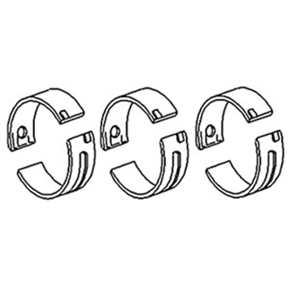 Main Bearings - Standard - Set Fits Ford 4600 4110 4000 4000 2000 2000 3600 3000