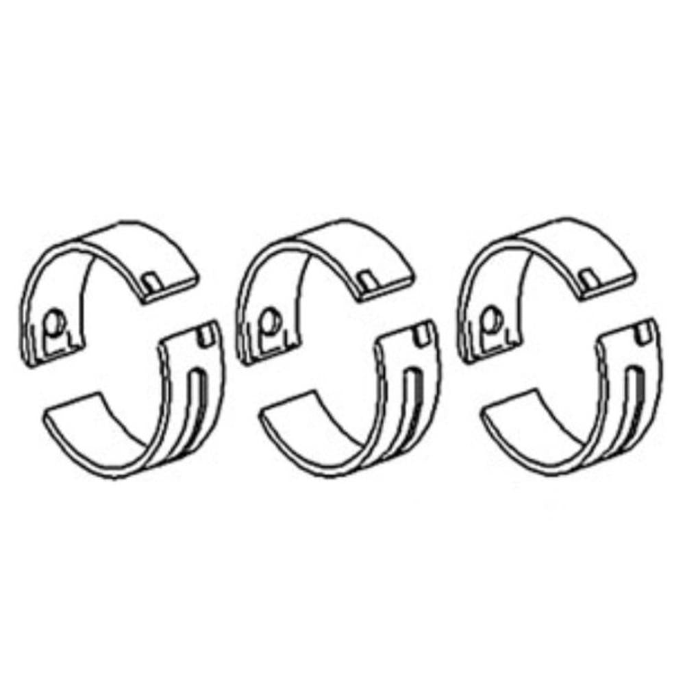 Main Bearings - Standard - Set Fits Ford 2600 3000 3600 4600 2000 4000 87790355