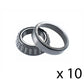 (Qty 10) Trailer Wheel Bearing Set A6 LM67048 LM67010 I.D 1-1/4'' for 5K-6K Axle