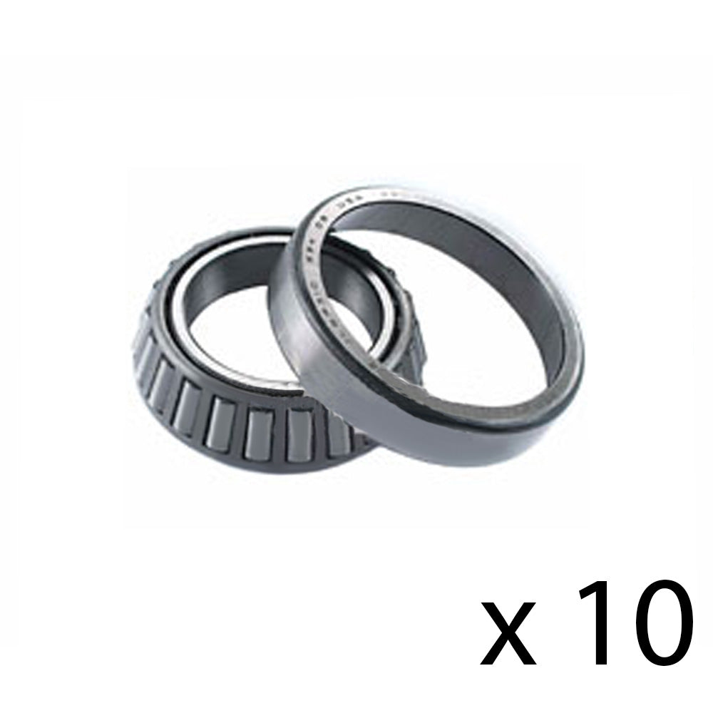 (Qty 10) Trailer Wheel Bearing Set A6 LM67048 LM67010 I.D 1-1/4'' for 5K-6K Axle