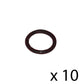 Qty 10: O-Ring Seal
 Fits Caterpillar Replaces 3J-1907