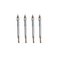4 pcs Glow Plugs Fits Kubota V2003T V2203 V2403-M-DI Fits Bobcat Skid Steer Load