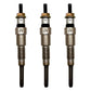 3PCS Glow Plug 6670470 Fits Bobcat Excavator 320 321 322 428 453 E08 E10 E14 E16