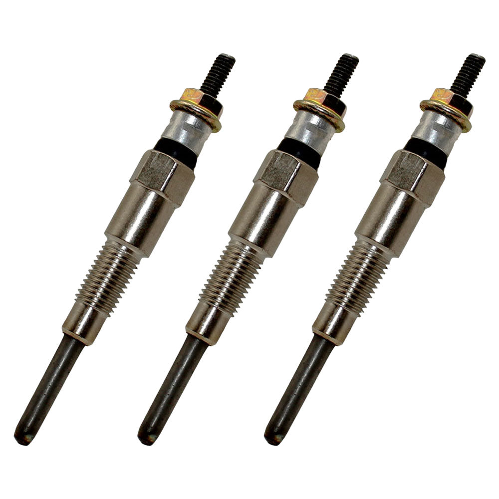 (3) Glow Plugs Fits Bobcat Compact Loader MT50 MT52 MT55 6670470