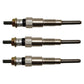3 Pieces Glow Plug 6670470 Fits Bobcat Backhoe Loader B100 B200 B250 BL275