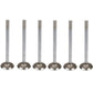 Qty 6 Exhaust Valve 676865 Fits International Navistar DT414 DT436 DT466 DT466