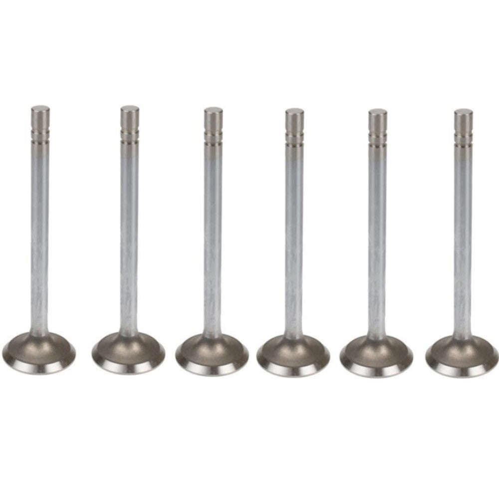 Qty 6 Exhaust Valve 676865 Fits International Navistar DT414 DT436 DT466 DT466