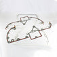 RE501455 Overhaul Gasket Set with Seals Fits John Deere 5410 5415 ++ Tractors