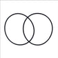 Sleeve Sealing O Rings For 1 Cylinder - Fits Allis Chalmers WD, WD45, WF, WC, D1
