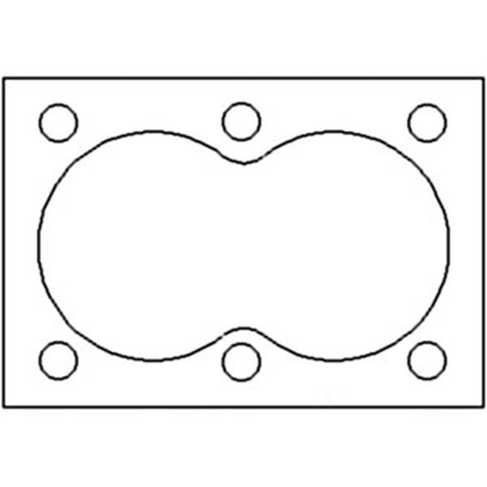 Gasket Fits Massey Ferguson Replaces 1750087M1