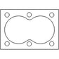 1750087M1 Oil Pump Body Cover Gasket Fits Massey Ferguson 35 50 TO35 F40 Harris