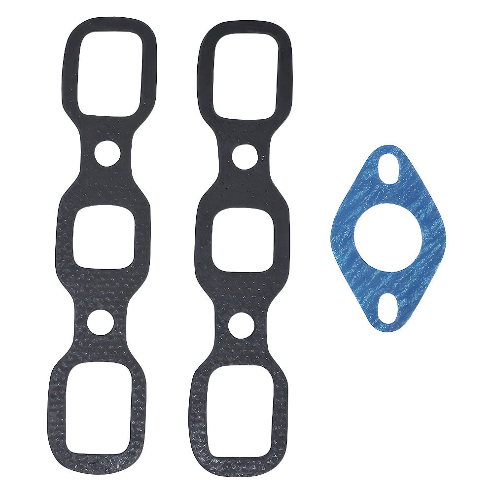 9N9447 9N9448 Intake Exhaust & Gasket Set w/Carb Gasket "Metal Inlay" 2N 8N 9N