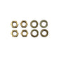 4-pc Nut Kit for Manifolds Fits Ford/New Holland Replaces 33816S