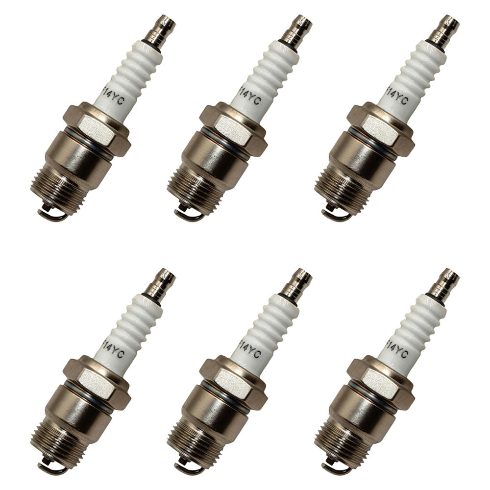 Qty 6: Spark Plug Fits John Deere Replaces TY6075