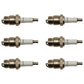 Qty 6: Spark Plug Fits Case/International Harvester Replaces G44840
