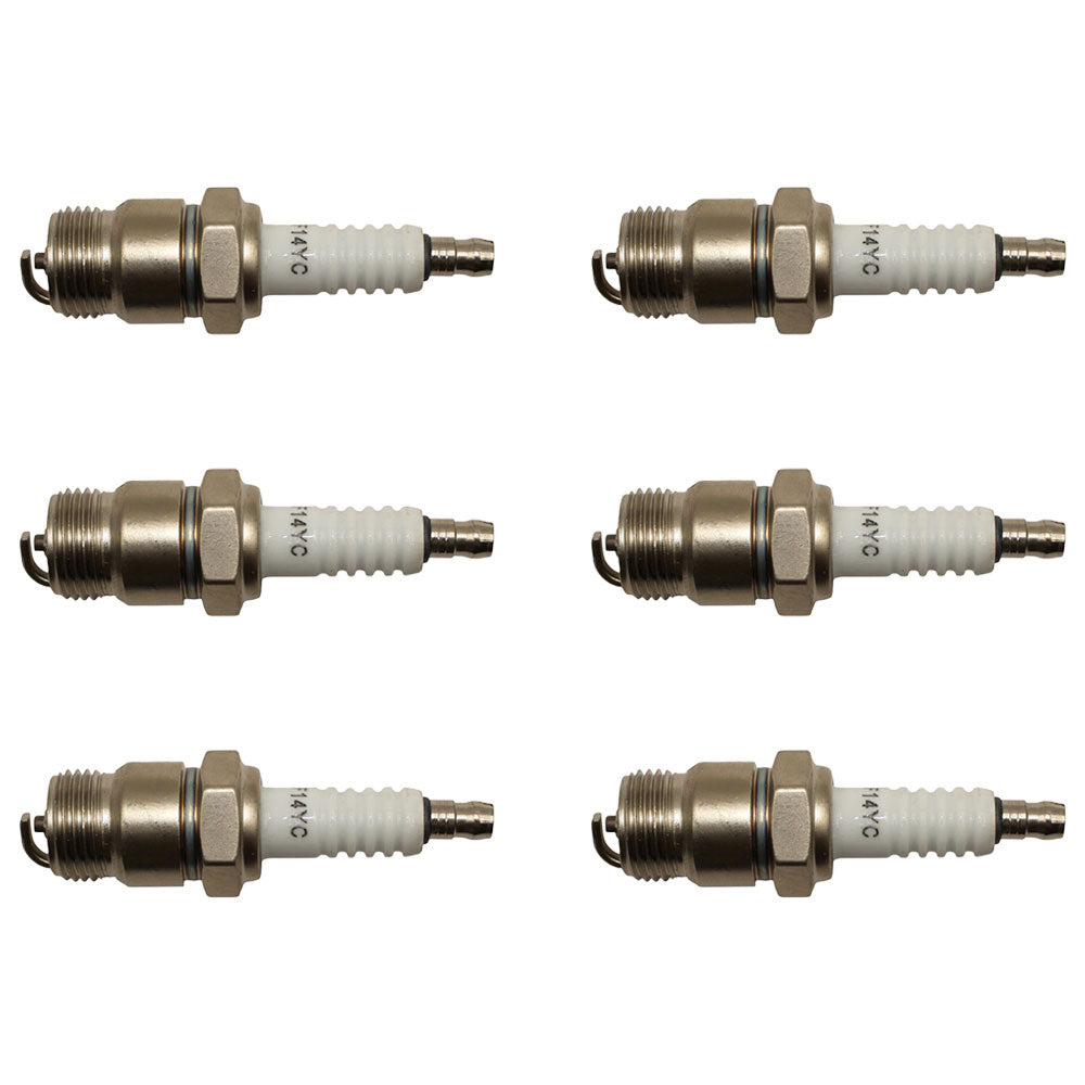 Qty 6: Spark Plug Fits Case/International Harvester Replaces G44840