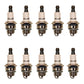 Qty 10: Spark Plug Fits Red Max Replaces 2974