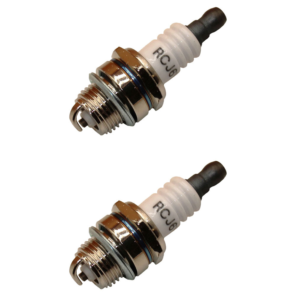 Spark Plug Fits NGK BPMR7A 4626 Fits Bosch WSR6F 7547 Fits Champion RCJ6Y 2-Pack