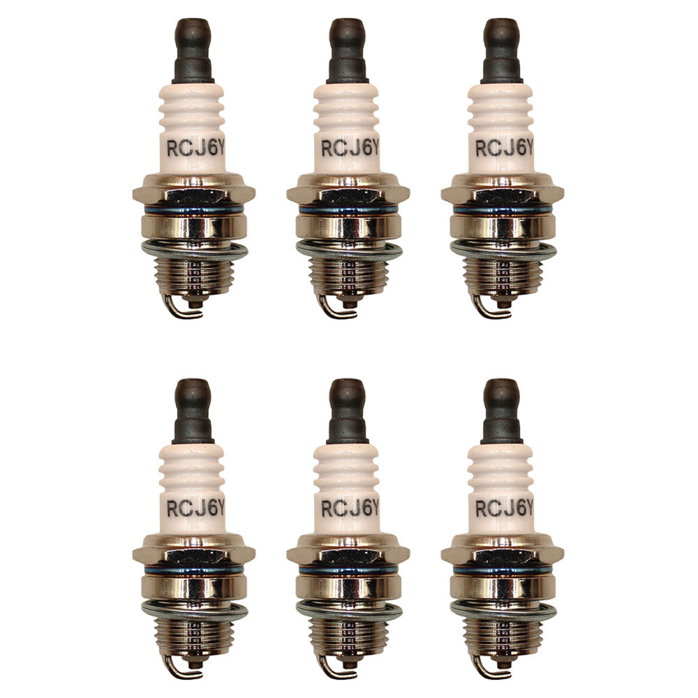Qty. 6: Spark Plug
 Fits John Deere Replaces 77-220